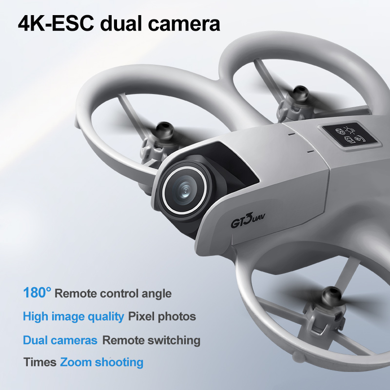 Nuevo Mini Dron GT3 8K HD cáma - Drone Thermal Imaging reseña y precio