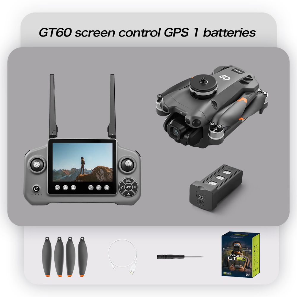 Nuevo Dron GPS GT60 con Fotogr - Drone Photogrammetry reseña y precio