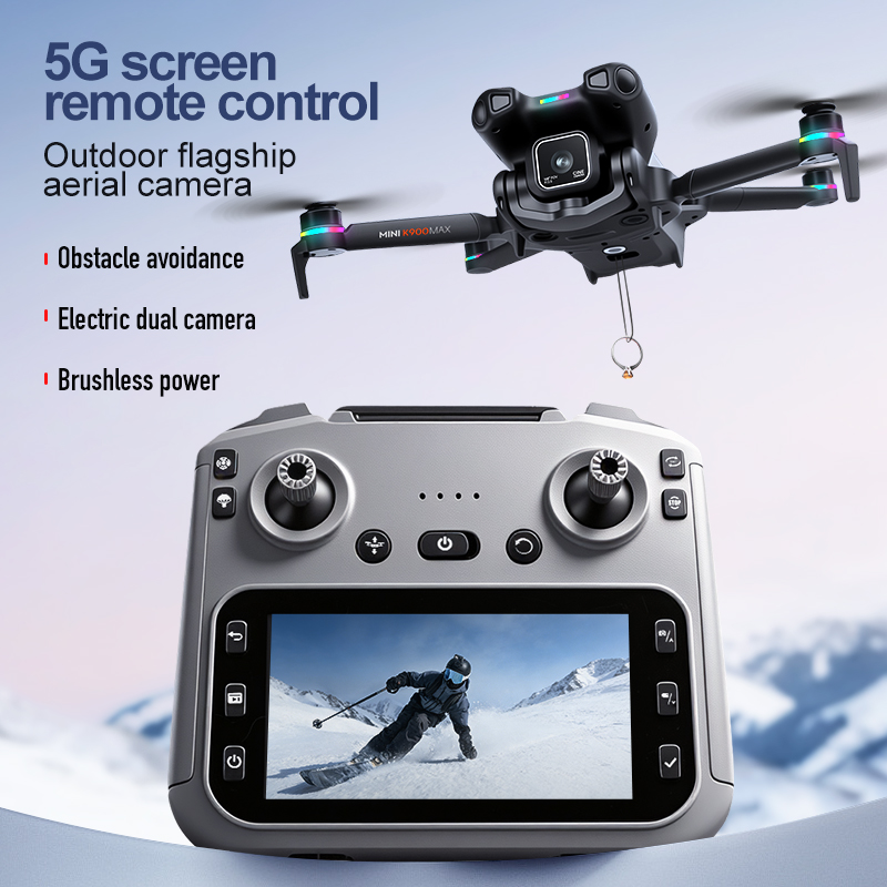 Nuevo Dron GPS K900 MAX con Cá - Drone Photogrammetry reseña y precio